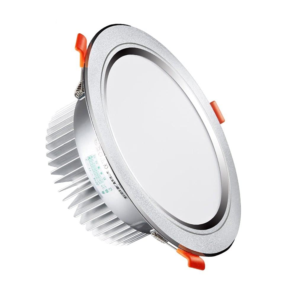 OZZKI Recessed 3W/5W/7W/9W/12W/18W/24W 86-265V Wide Pressure Aluminum Recessed LED Downlight Home Ceiling Light Interior Lightin