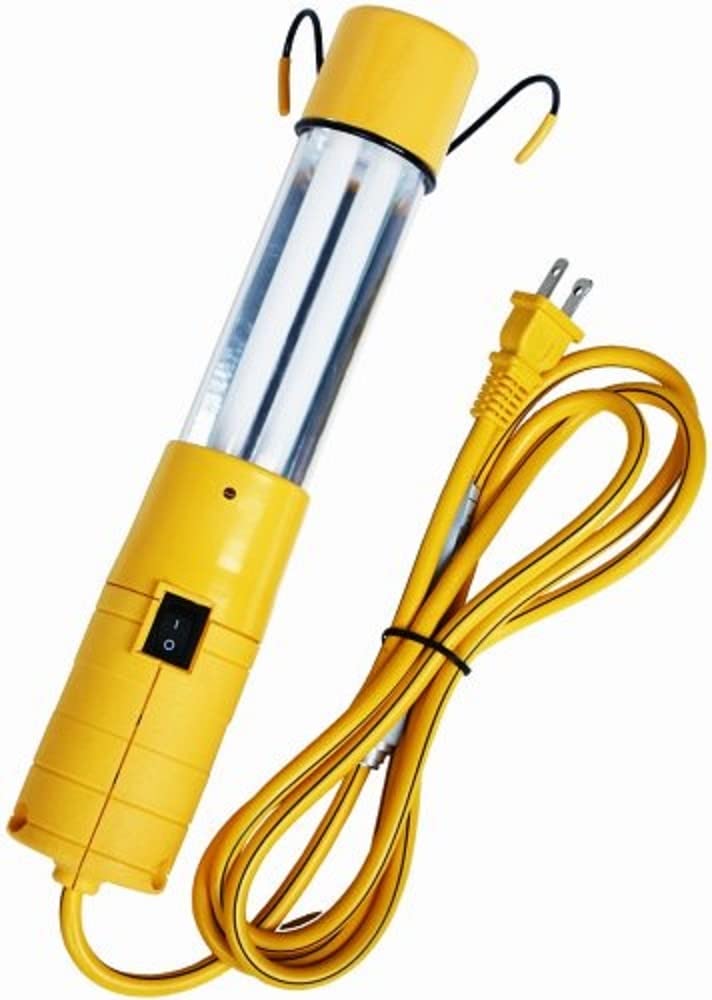 Designers Edge L1797 13W Fluorescent Trouble Light, 18/2 6' SJTW, One Size, Multi