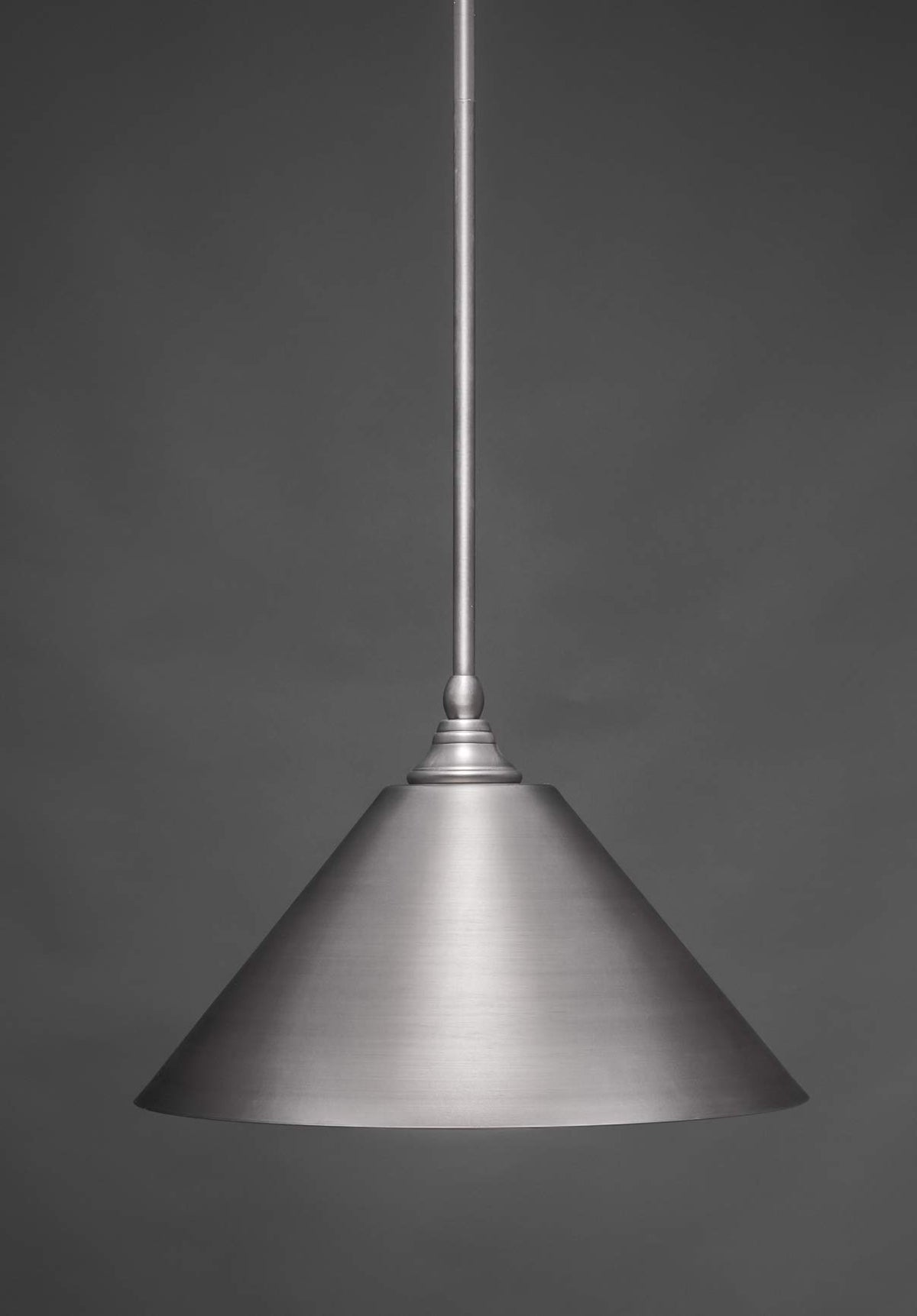Toltec Lighting 1 Light Mini Pendant In Brushed Nickel (23-Bn-420)