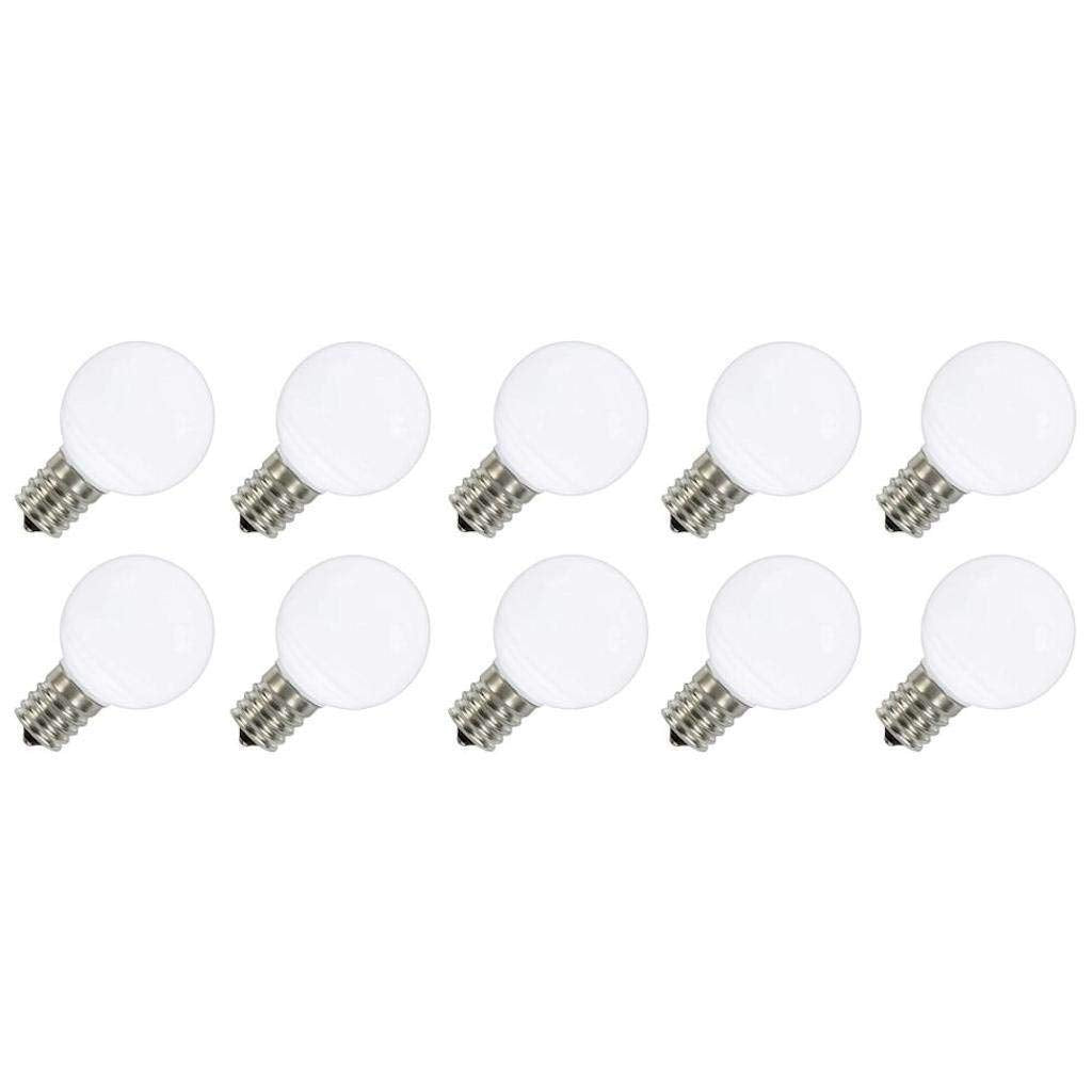 Vickerman G50 Pure White Ceramic Led Replacement Bulb, Package Of 25