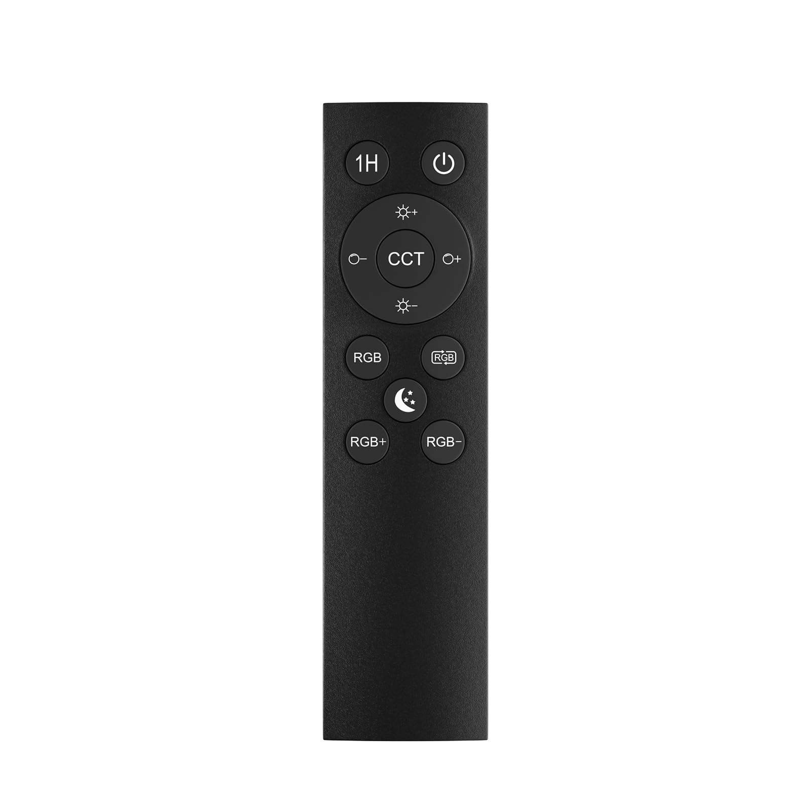 SIBRILLE Remote Control for 20W RGBCW Floor Lamp, Black, Model FLH-036-F1, Plastic Material