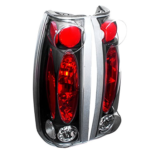 Spec-D Tuning LT-C1088JM-TM Gmc/Chevy C/K 1500 2500 3500 Pickup Black Altezza Tail Lights