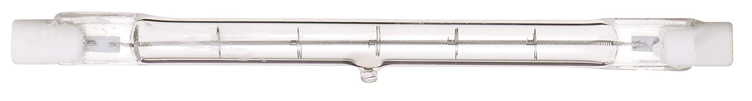 Satco S3142 150 Watt 2600 Lumens T3 Halogen Double Ended R7S Base 120 Volt Clear 118Mm Light Bulb  Dimmable -Like New