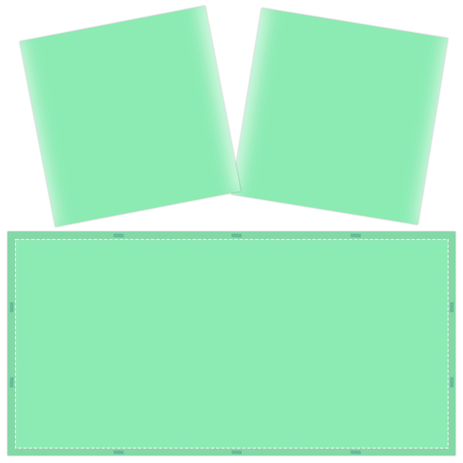 Wiooffen Fluorescent Light Covers with 20 Magnets, 4x2 Feet, Green, Polyester, Model YM0785, Easy Install for Ceilings