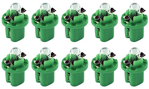 Cec Industries #2722Mfx Bulbs, 12 V, 2 W, Printed Circuit Base, T-1.5 Shape (Box Of 10)