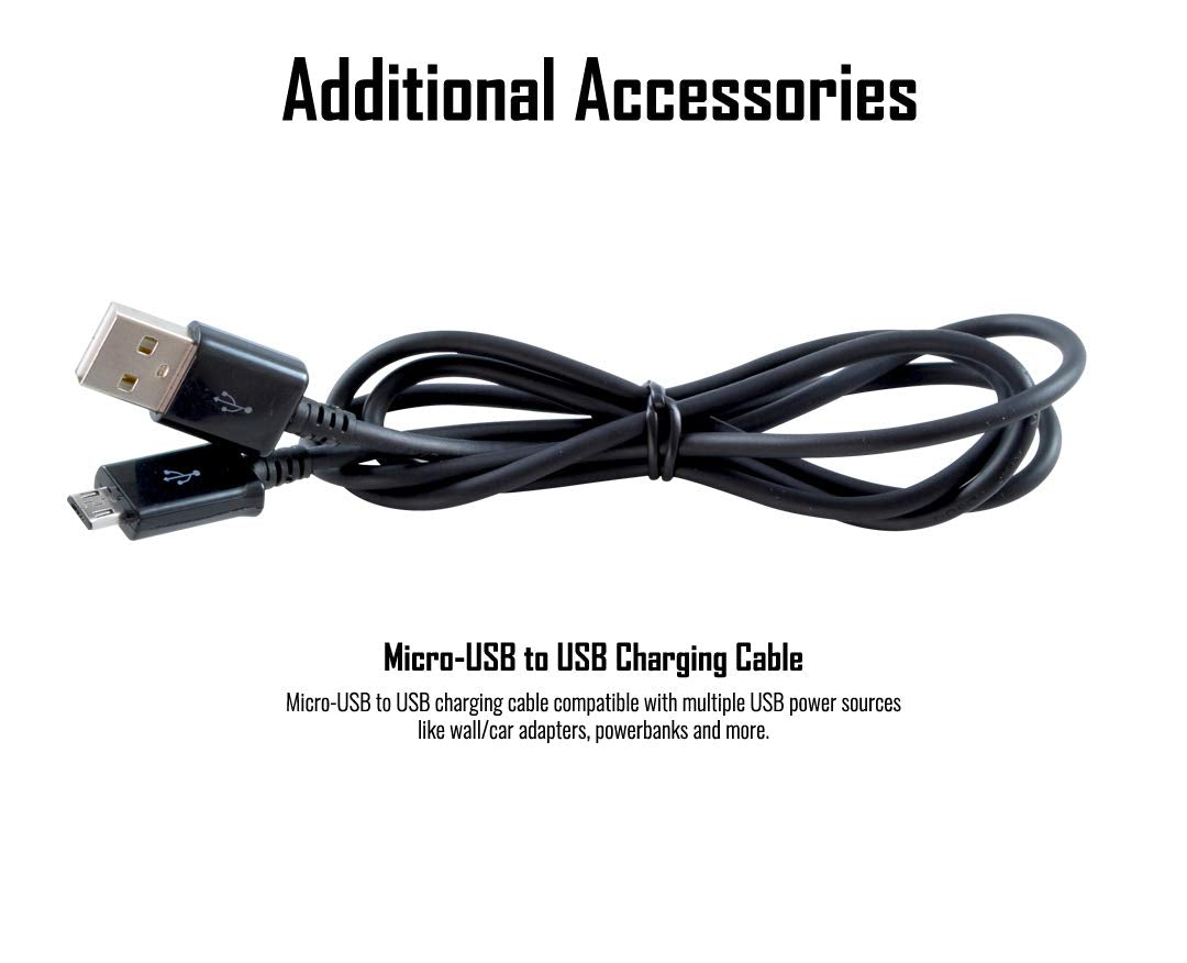 NITECORE Tube V2.0 Keychain Flashlight, 55 Lumen, USB Rechargeable, Black, Ultralight, Plastic