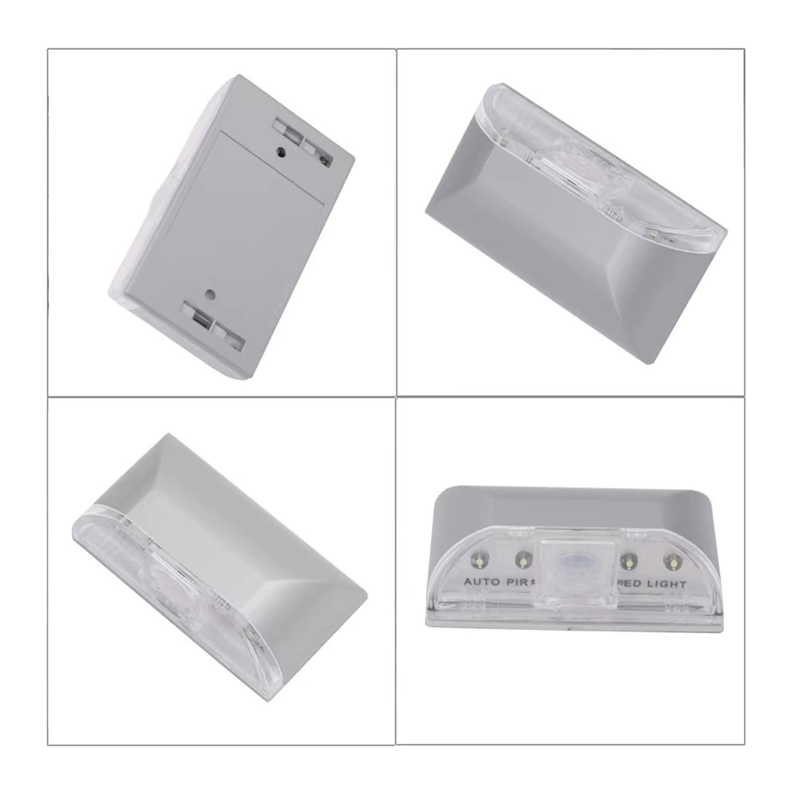 Lzpgitgd Silver Door Light With Auto Sensor Motion Detector, Led Night Light For Home