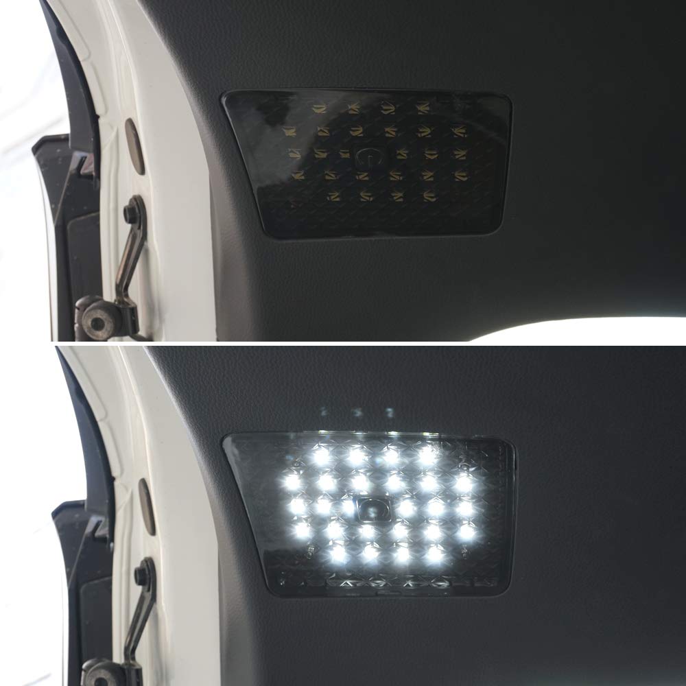 Powerty Cargo Lamps for 2022-2023 Toyota RAV4, LED Decorative Atmosphere Lighting, Trunk Ceiling Lights, 2 PCS