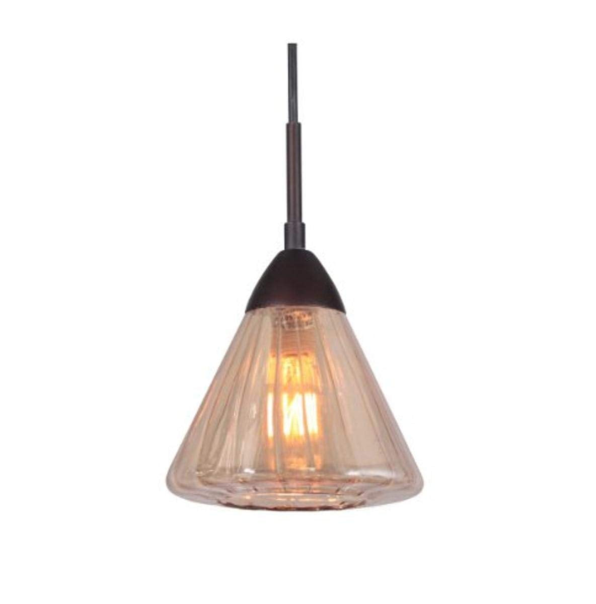 Woodbridge Lighting Aspire 1-Light Mini Pendant, Metallic Bronze, Alloy Steel, Modern Design