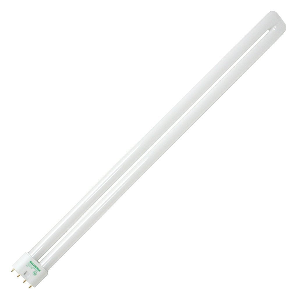 SYLVANIA 20590 CFL Light Bulb 55W 4 Pin 2G11 Base Eco 3000K White (Case of 10)