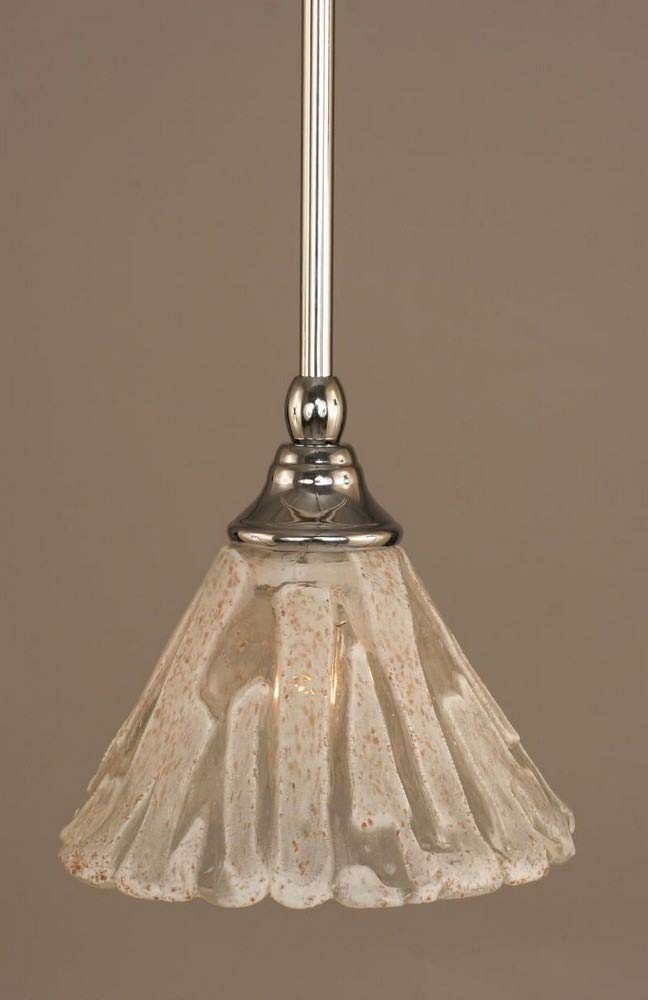 Toltec Lighting 1 Light Mini Pendant In Chrome (23-Ch-7195)