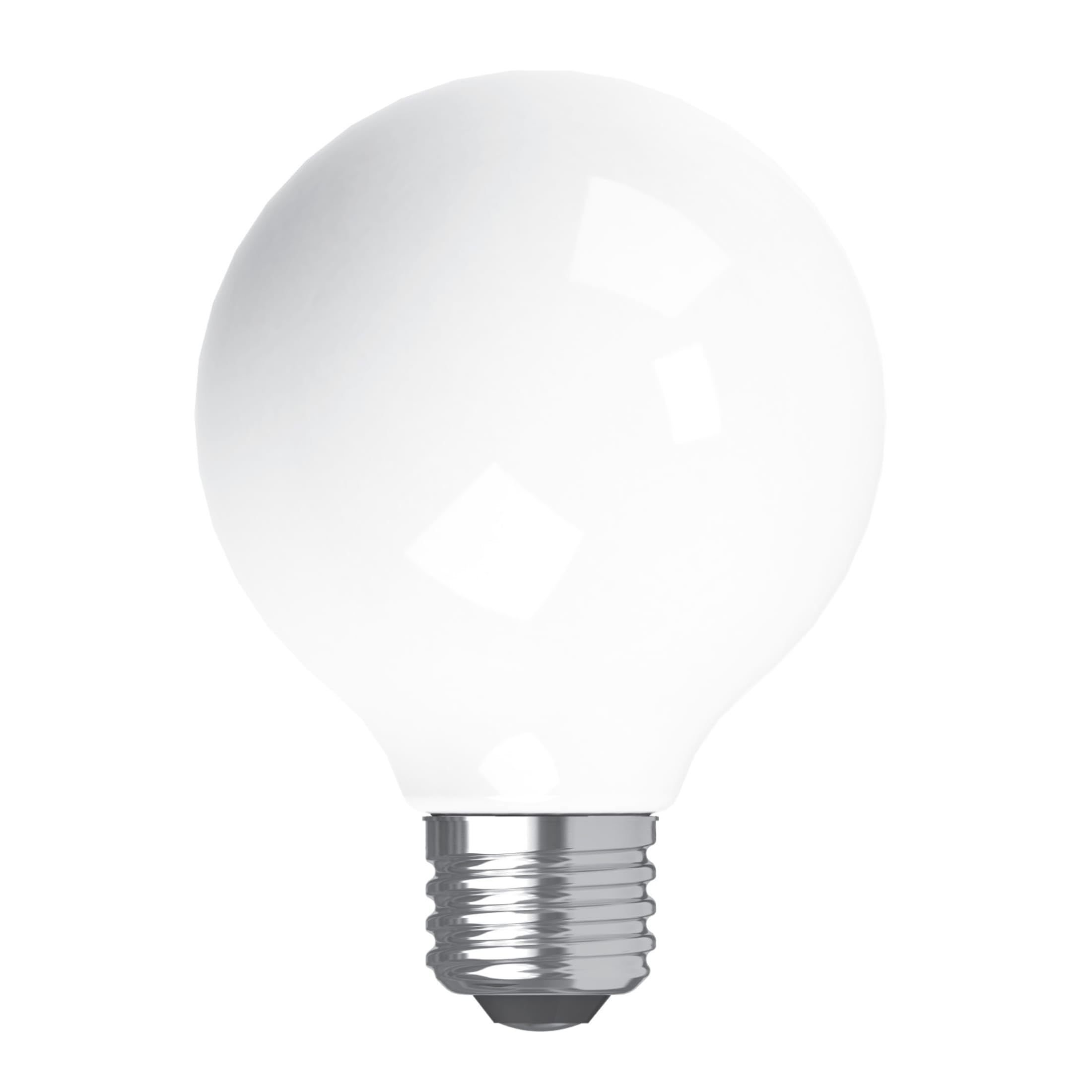 Ge Lighting 25016 Soft White (2-Pack) Led 60W Frosted G25, 2 Count