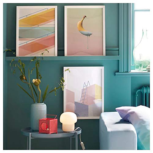 Ikea Glass Table Lamp, White, Pack Of 1 - Led