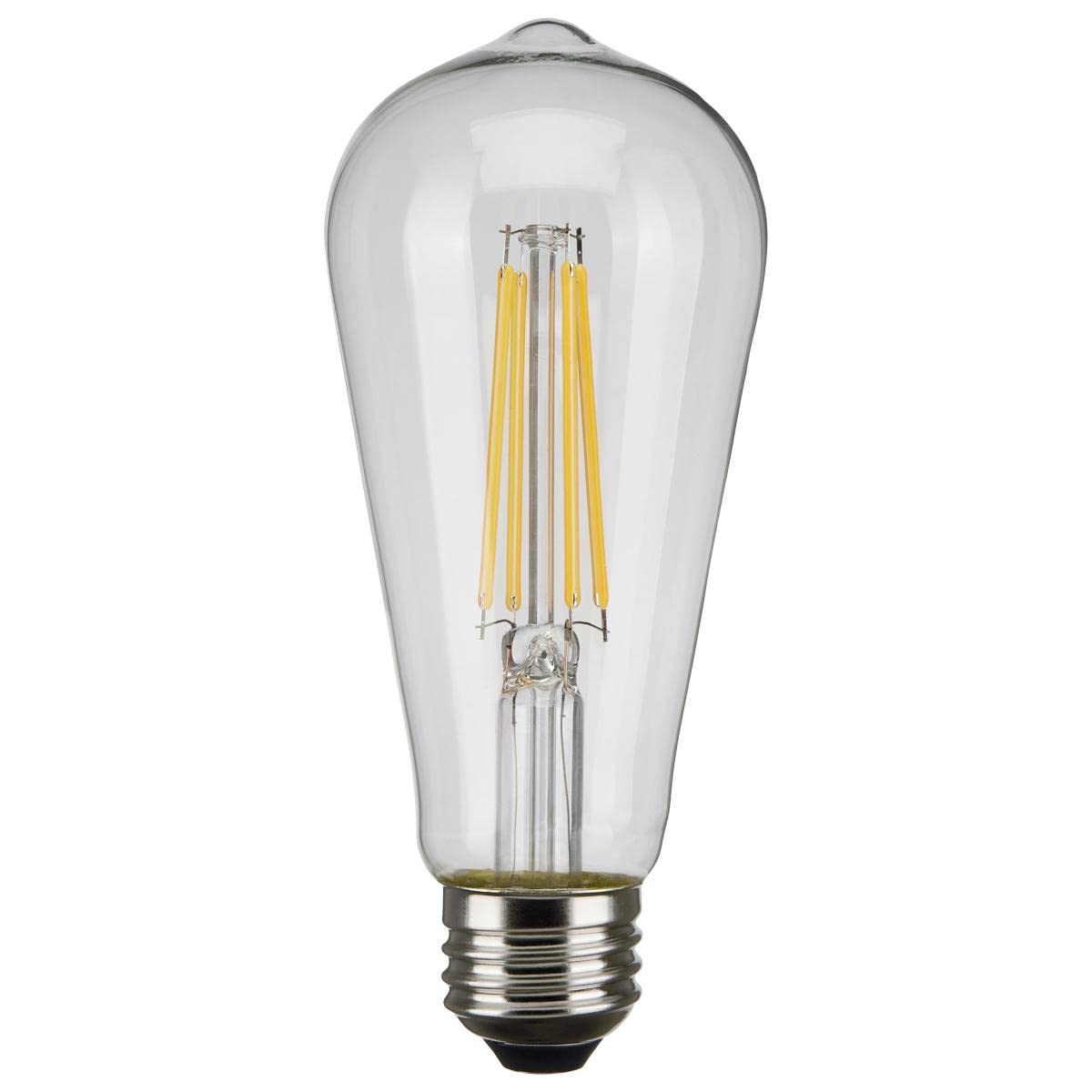 Satco S21364 LED Bulb, 8W, 800 Lumens, Dimmable, 3000K, E26 Medium Base, 90 CRI, 15000 Hours