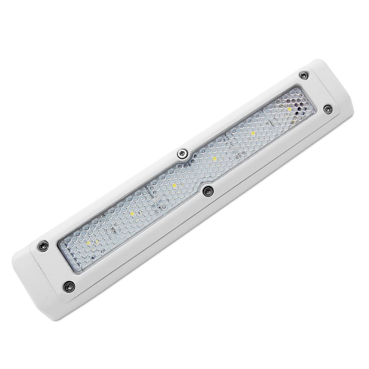 Dream Lighting RV Exterior LED Porch Awning Light 12V 720LM Aluminum 7.8inch White Model 37701681