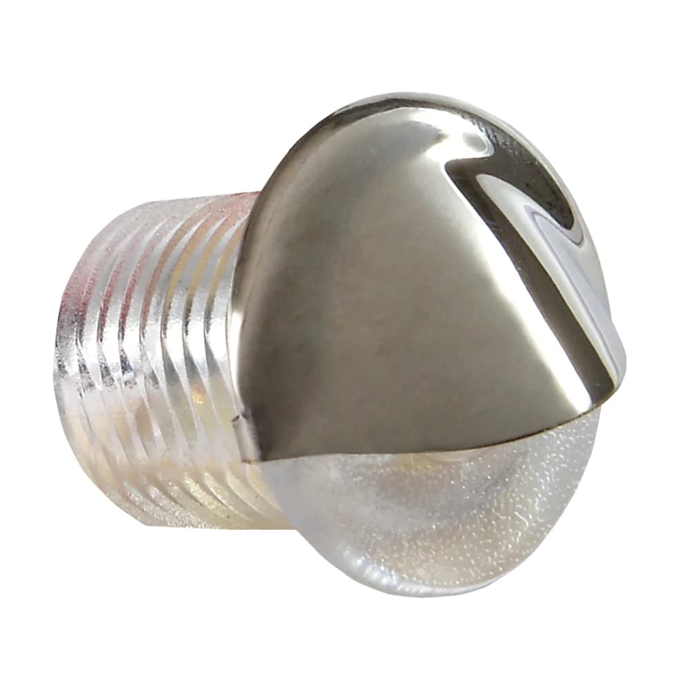 Lumitec Lighting 101146 Stainless Steel Aruba Courtesy Light, Red