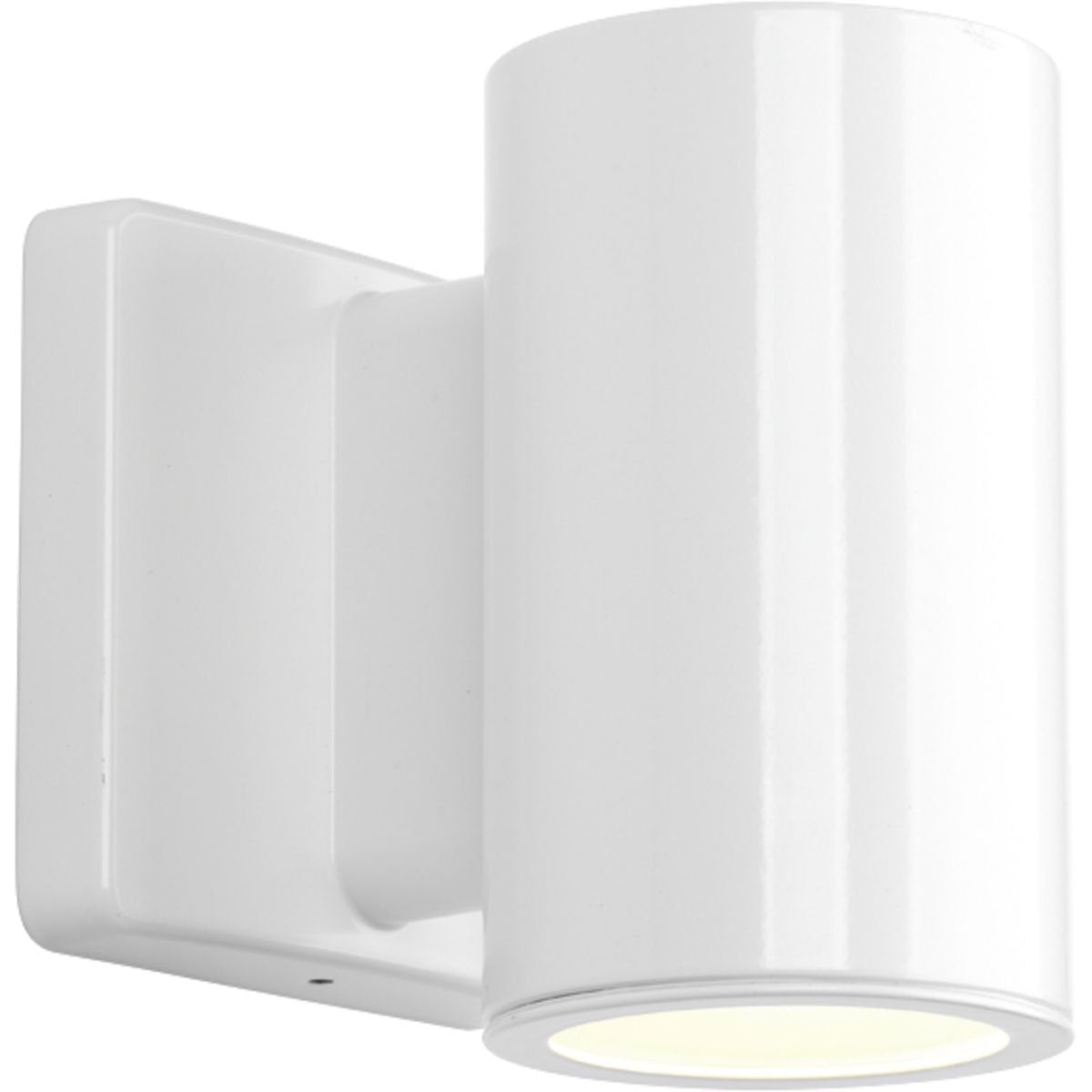 Progress Lighting 3" LED Outdoor Wall Lantern, 4.5" Diameter, White, Aluminum, Model P563000-030-30K