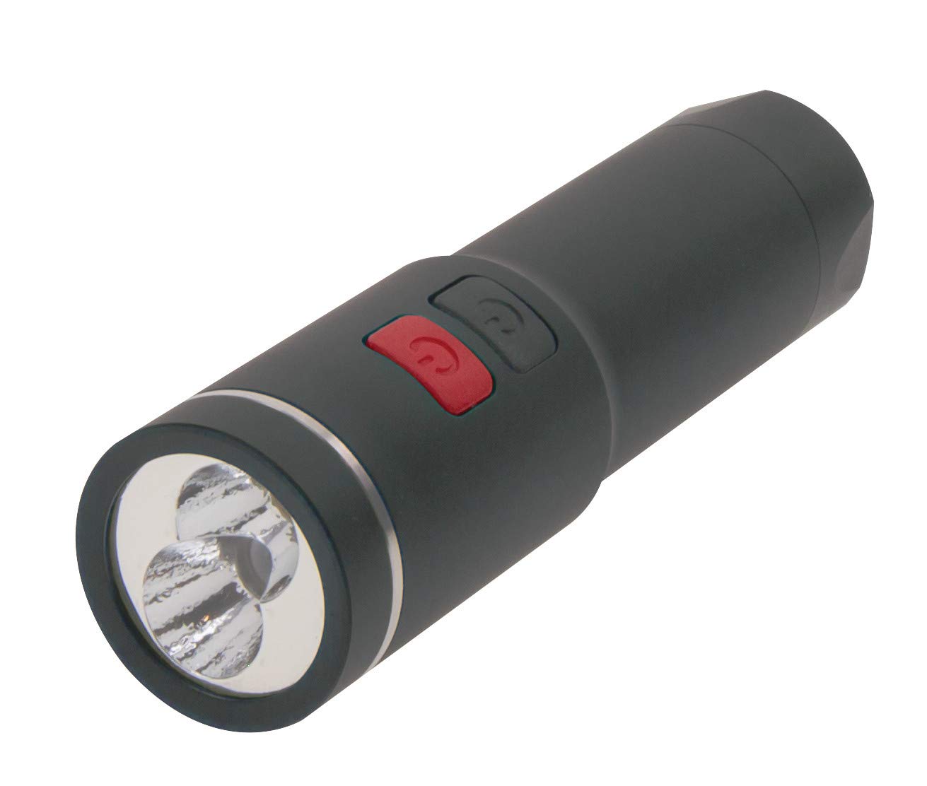 Smith & Wesson Flashlight, Dual Beam, 2 Color LEDs, Heavy Duty, One Size, Black, Model 1117279
