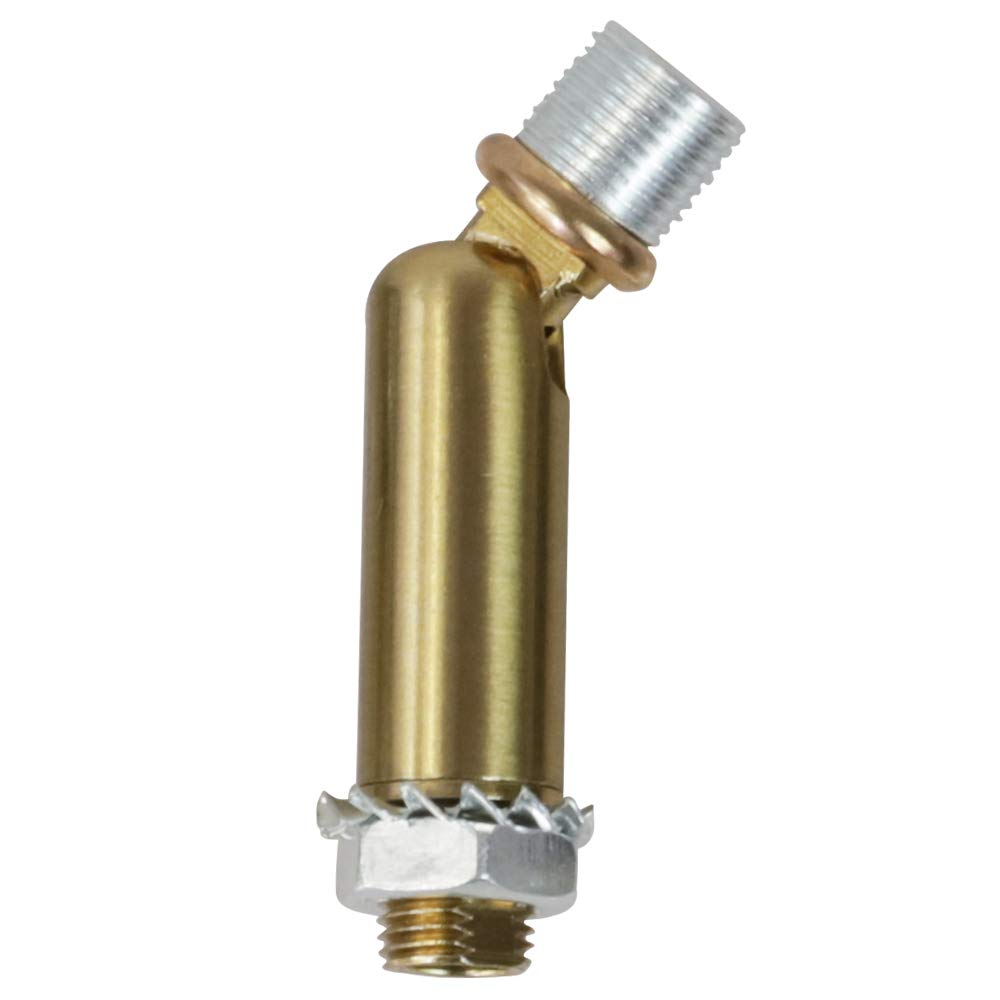 MELUCEE Brass Sloped Ceiling Adapter for Chandeliers Pendant Lights 1 Pcs, Suitable for Vaulted or Angled Ceilings