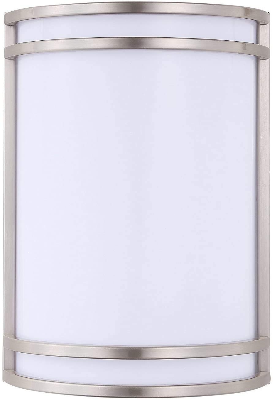 CLOUDY BAY LED 3 Color Wall Sconce, Wall Lighting,3000K/4000K/5000K Color Temperature Adjustable Wall Mount Light Fixture, 15W 1