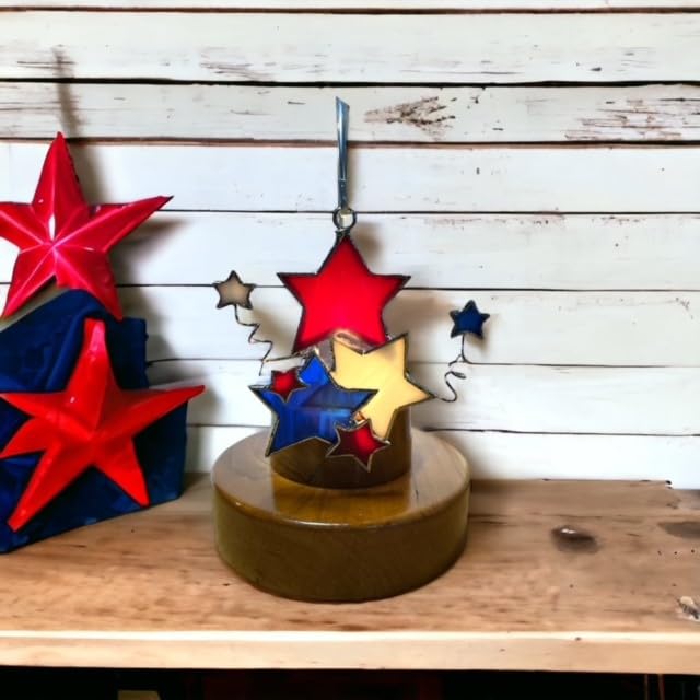 Switchables Glass Cover: Fireworks/Patriotic