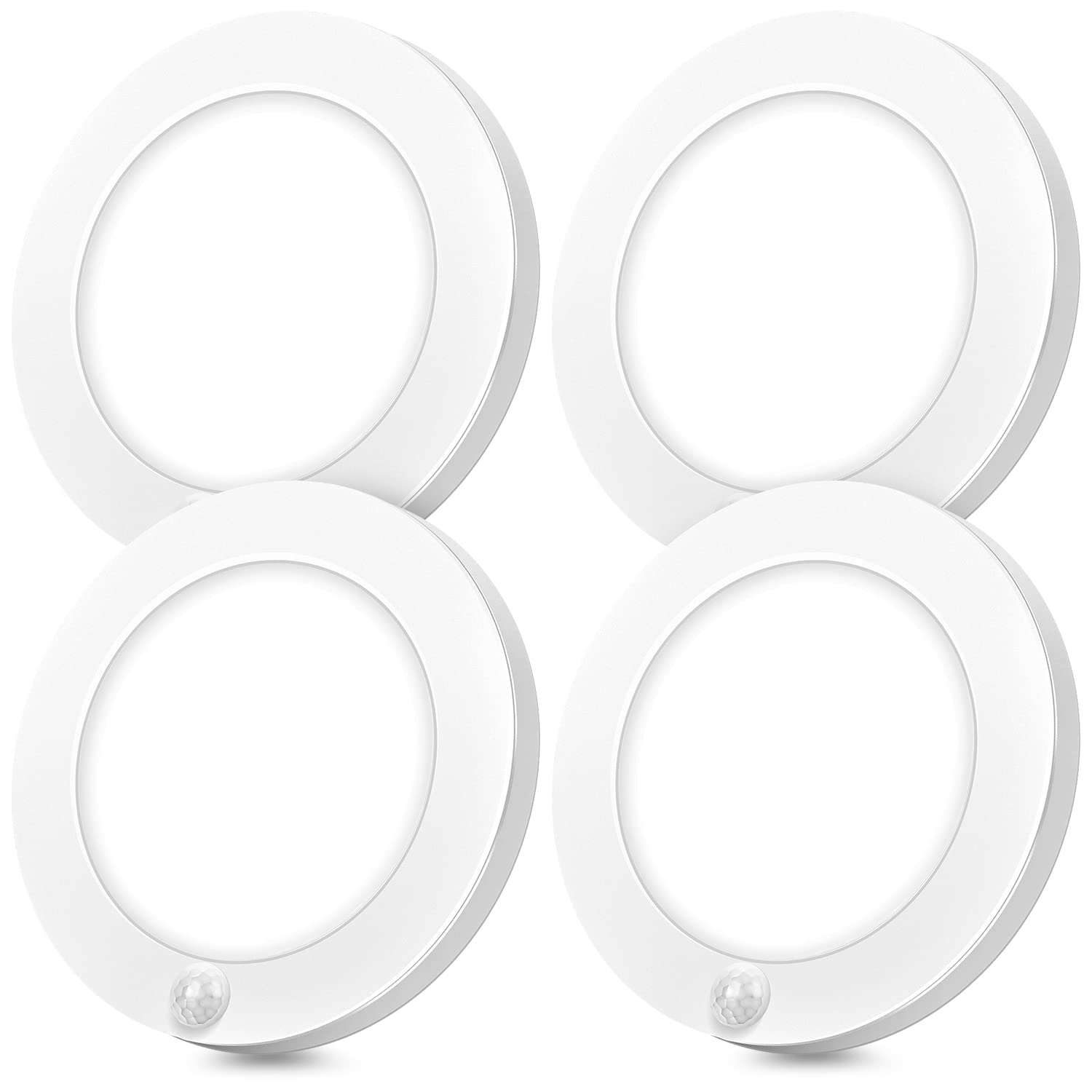 Brightever Motion Sensor LED Ceiling Lights, 1200LM & 15W(100W Equivalent), 3000K/4000K/5000K Selectable, 7.5inch Flush Mount Li