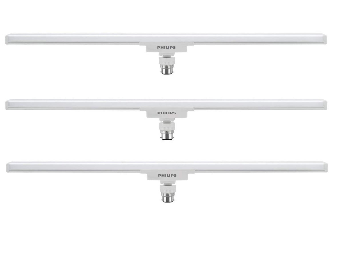 Philips 25W B22 LED Cool Day Light Bulb - White, Pack of 3 (929002382013_3)