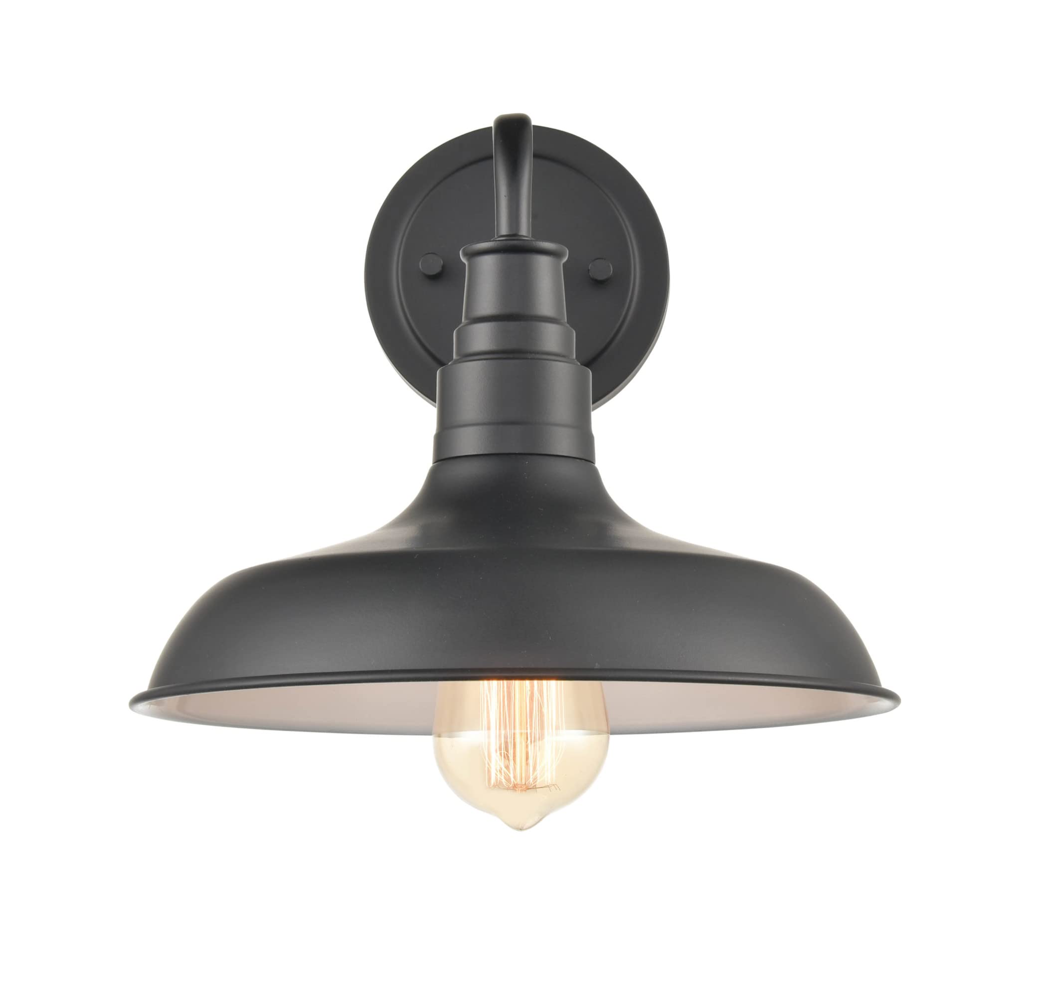 Ml Lighting 2951-Pbk One Light Outdoor Wall Bracket, Powder Coated Black