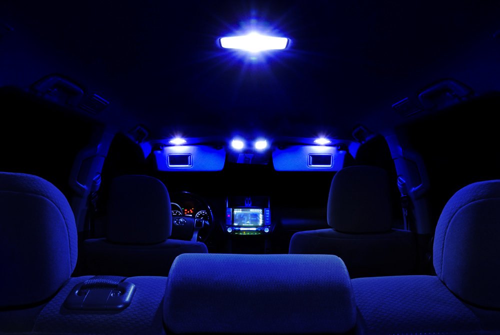 Xtremevision Interior Led For Dodge Challenger 2011-2016 (16 Pieces) Blue Interior Led Kit + Installation Tool