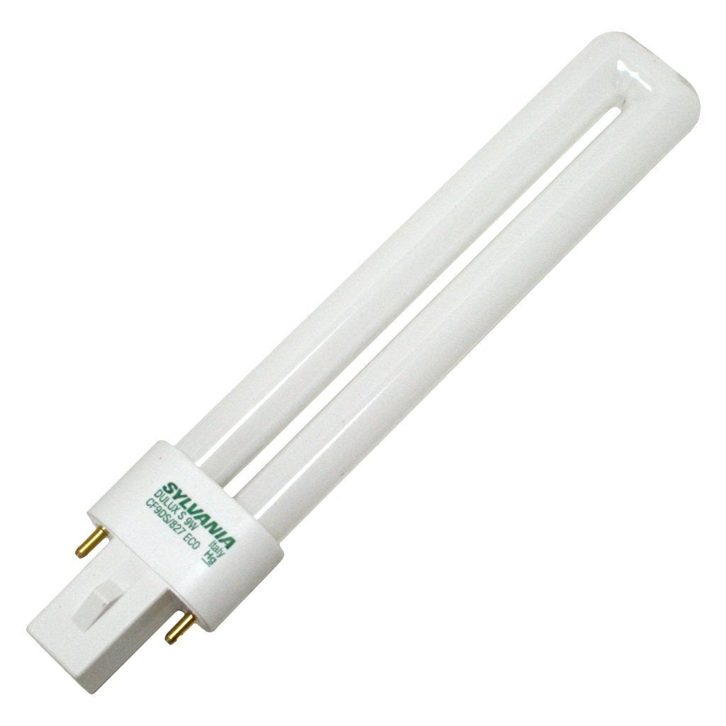 Sylvania 21272 Compact Fluorescent 2 Pin Single Tube 2700K, 9watt