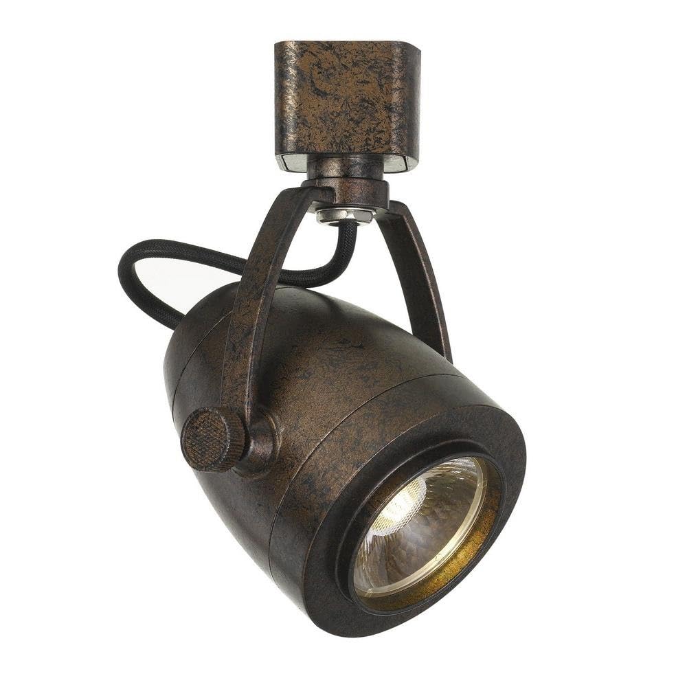 Cal Lighting HT-701-RU One Light Track Fixture from Led Track Collection Orange 5.00x3.50x4.30