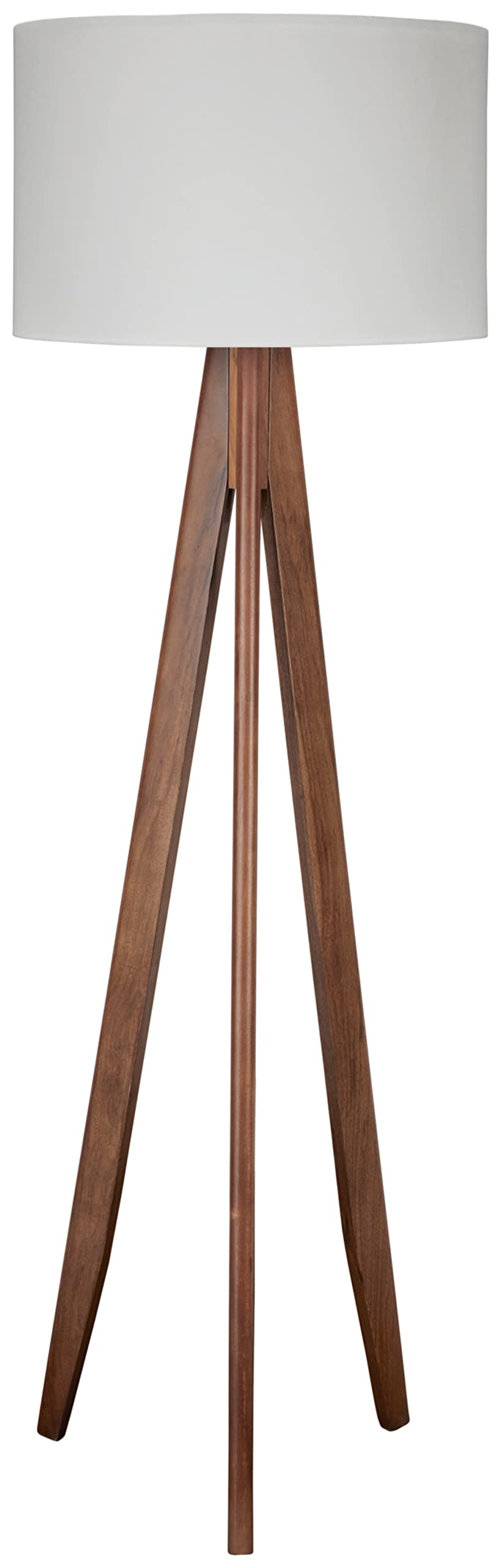 Signature Design by Ashley Dallson Modern Wood Floor Lamp, Brown