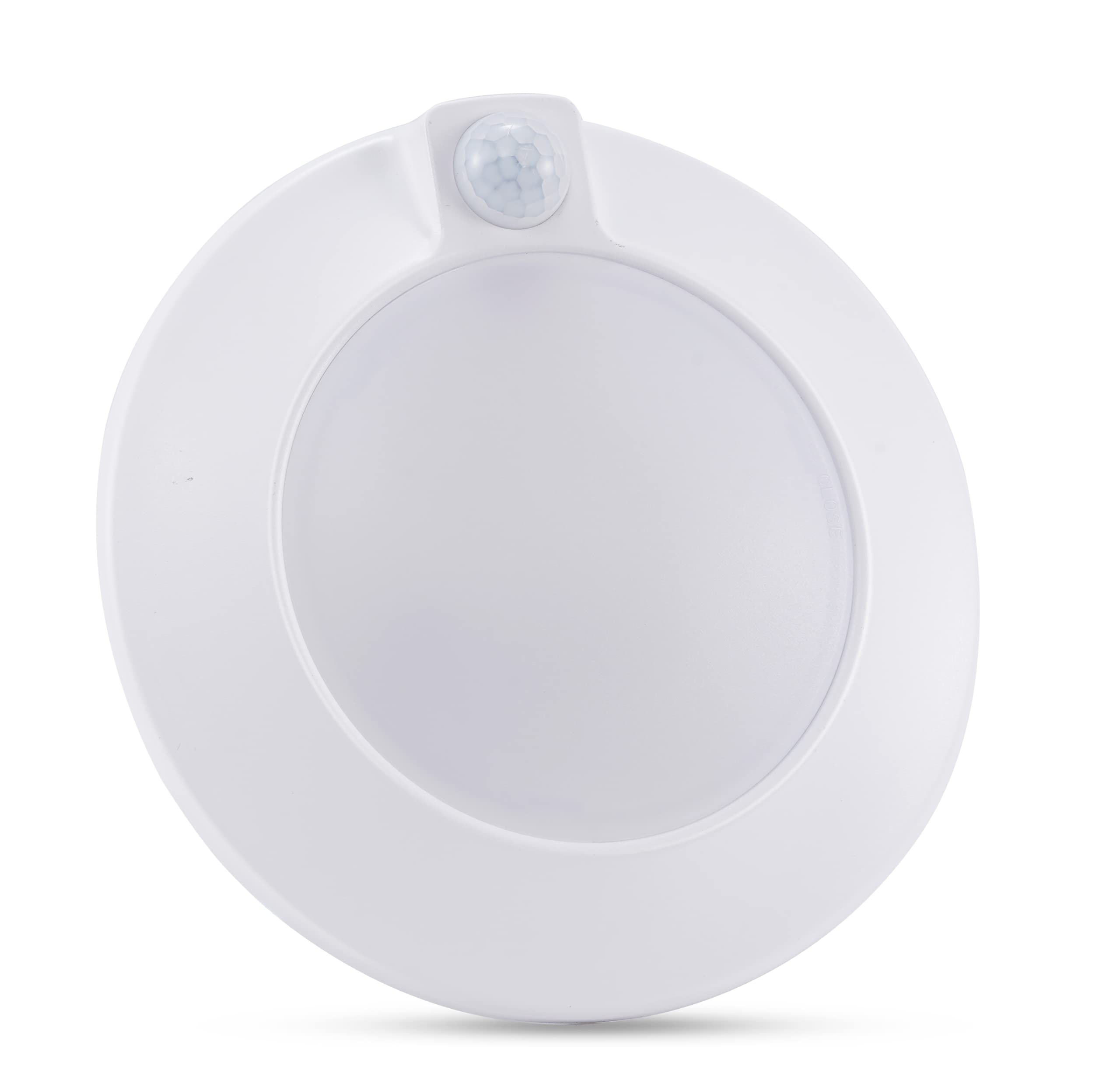 CLOUDY BAY Motion Sensor Ceiling Light, 10W, 5000K Bright Day Light, 6.5 inch LED Flush Mount, Aluminum, Model LSF410850WH