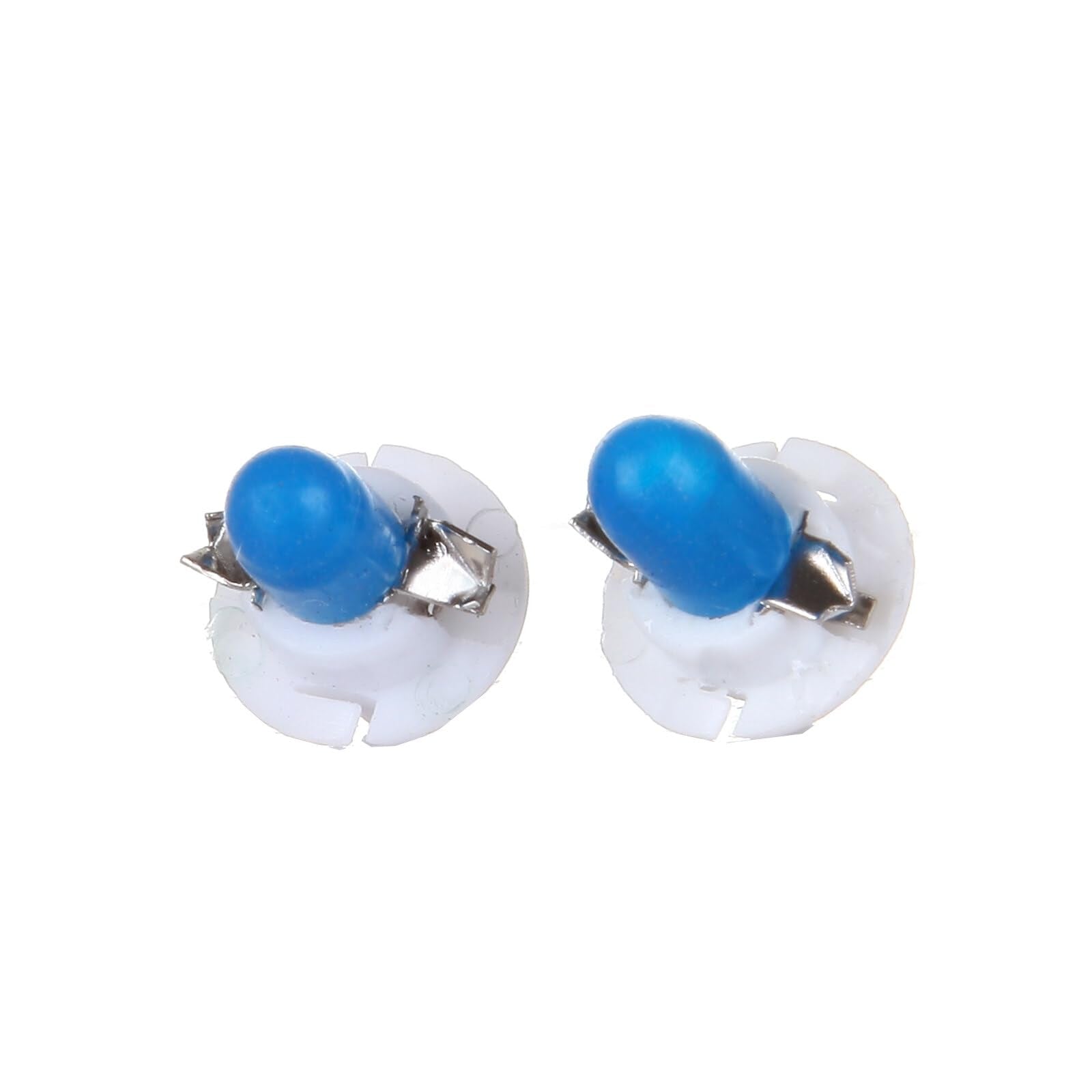 Cciyu 10 Pack Blue T5 B8.4D Tri-Cell 5050 1Smd Led Car Dashboard Dash Gaugeside Indicator Light Lamps