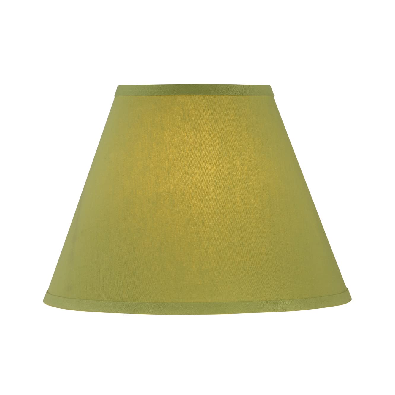 Aspen Creative 32640 Transitional Empire Shape Spider Construction Lamp Shade, Lime Green, 6&quot; Top X 12&quot; Bottom X 9&quot; Slant Height