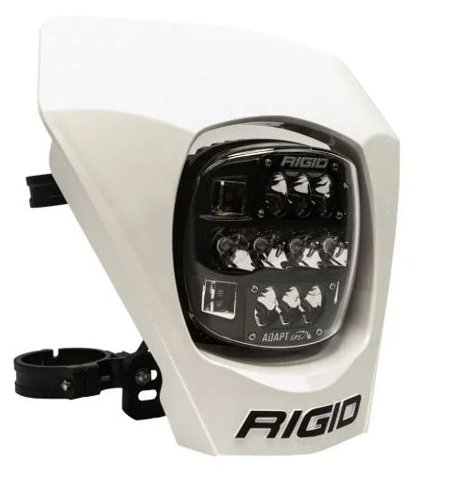 RIGID ADAPT XE NUMBER PLATE  WHITE