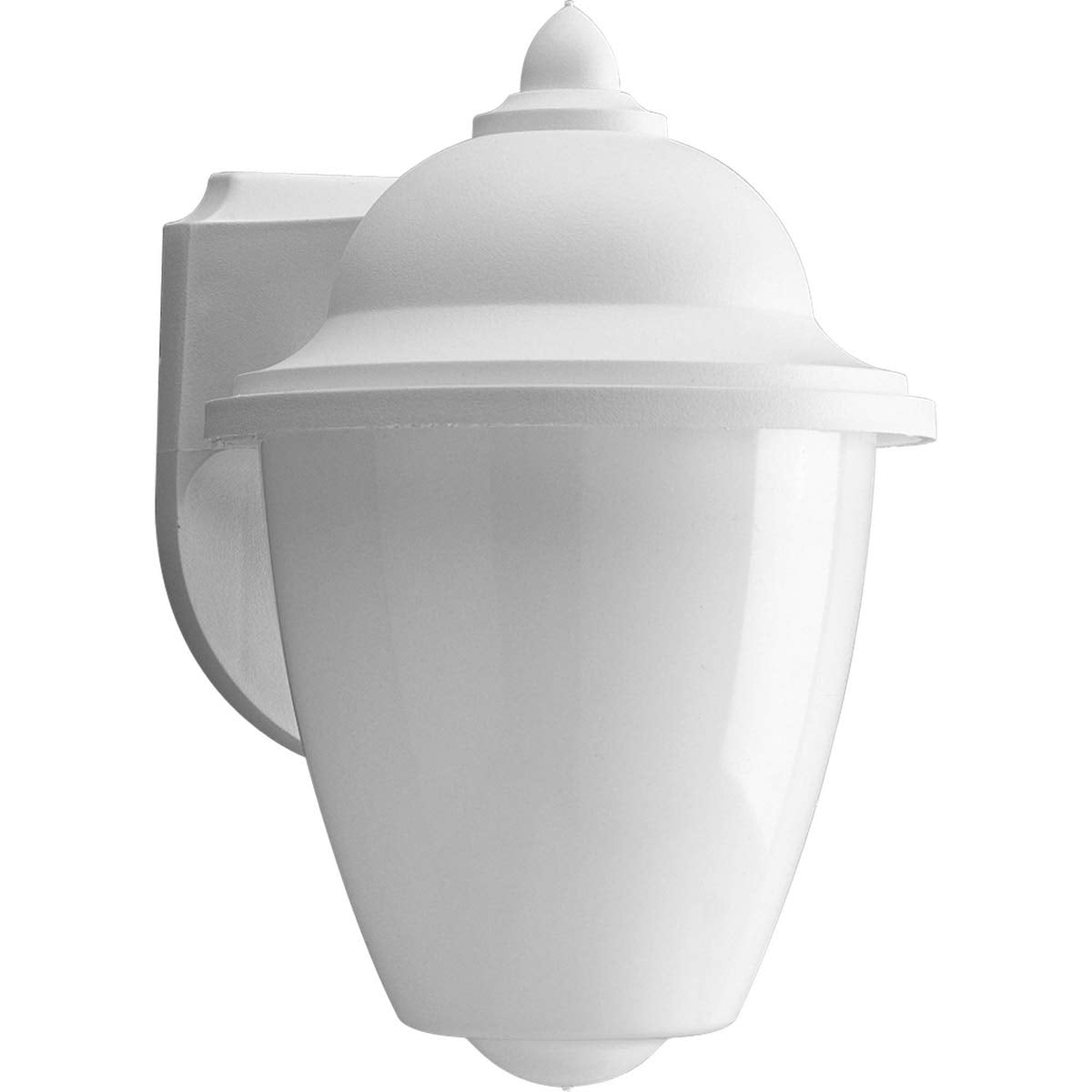 Progress Lighting P5844-30 Outdoor Fixture, Polycarbonate, 6-Inch x 8-3/4-Inch, White