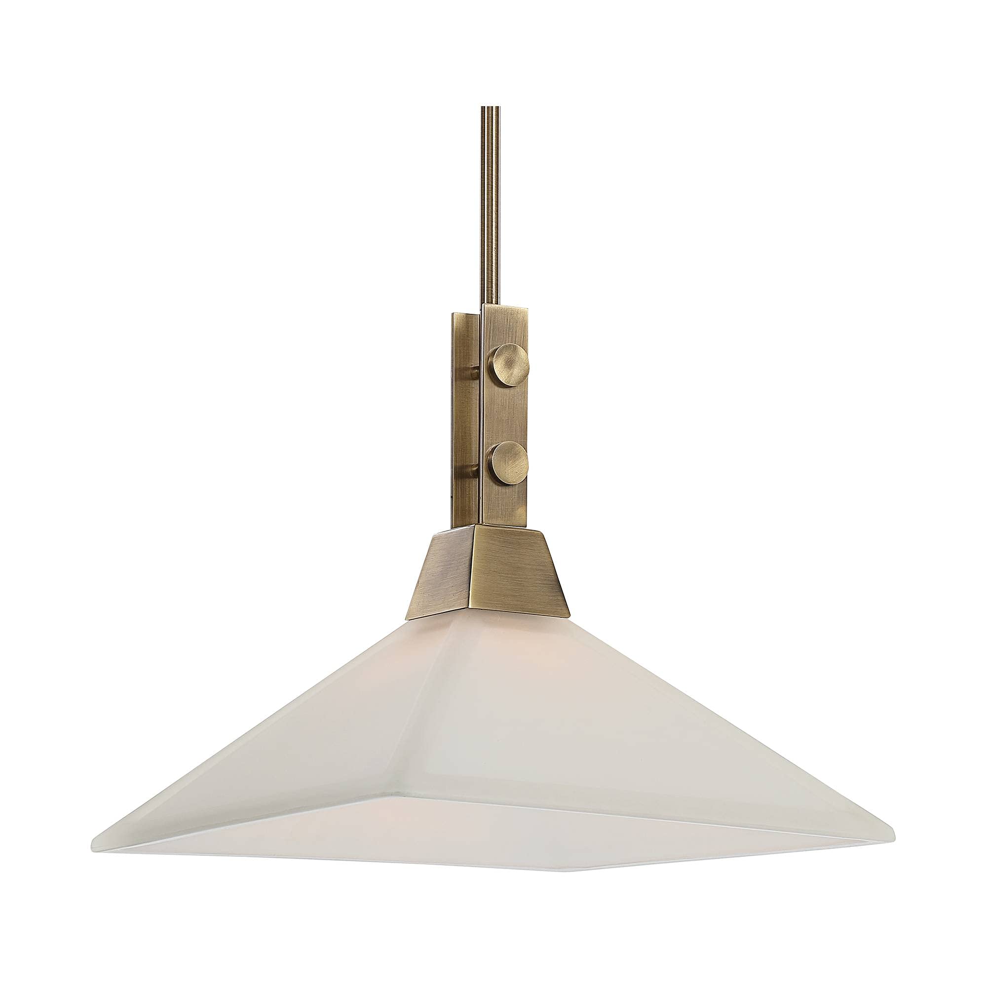 Uttermost Brookdale - 1 Light Pendant - 13 Inches Wide By 13 Inches Deep