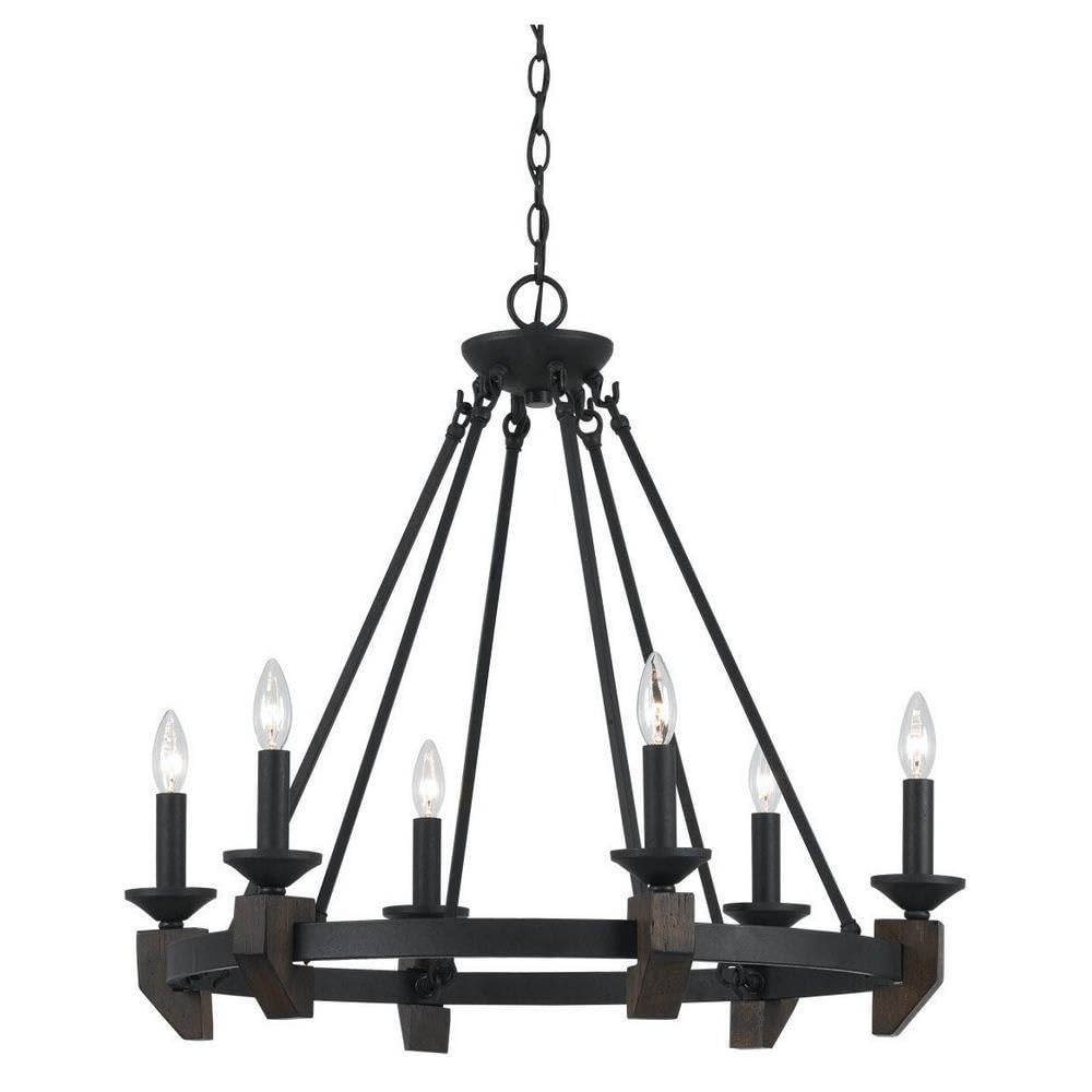 Cal Lighting Calfx-3517/6 Traditional Six Chandelier Lighting Accessories