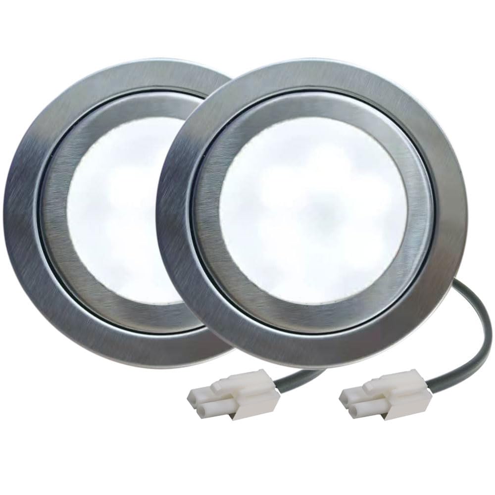 Lidesenmo 2-Pack 12V Dc Kitchen Cooker Hood Light Bulb Led 1.5W For 60Mm Range Hood Bulb Undercabinet Closet Led Light Cabinet P