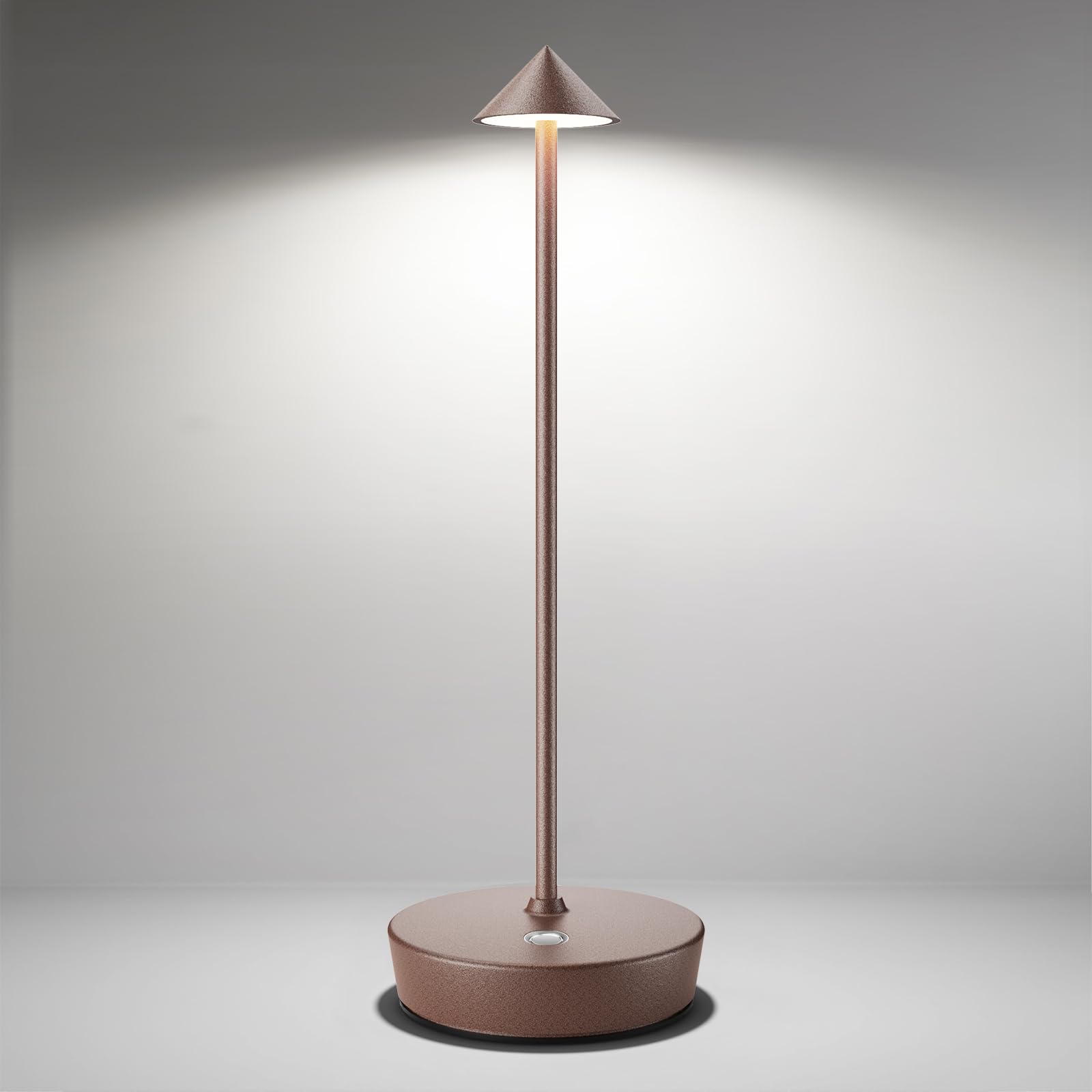 SHANGCAI Cordless Table Lamps Rechargeable, 6000mAh Battery Operated LED Desk Lamp Outdoor Waterproof Portable Touch Dimmable Ta