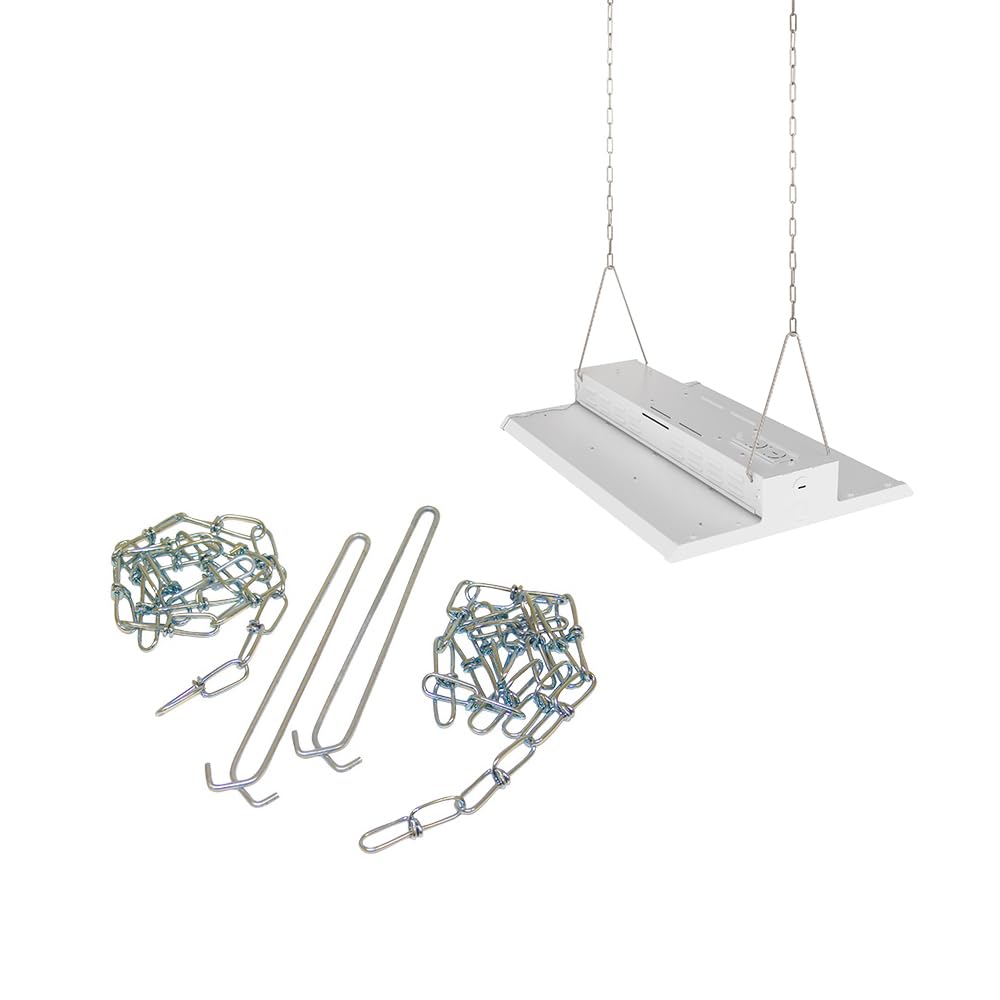 Lithonia Lighting Hc36 M12 Lithonia Fixture Chain Hngrs 36'', Silver