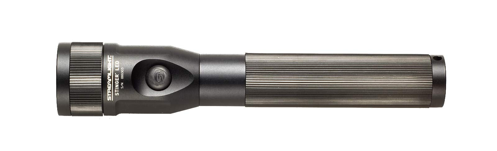 Streamlight 75713 Stinger Led Rechargeable Flashlight With Nicad Battery And 120V Ac/12V Dc 2-Holders, Black - 425 Lumens