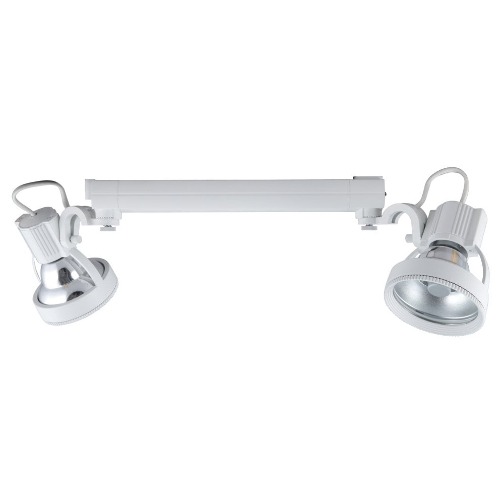 Jesco Lighting HMH903T6NF39-S Metal Halide Track Light Fixture, 39W, T6 24-Degree Narrow Flood, Silver Finish