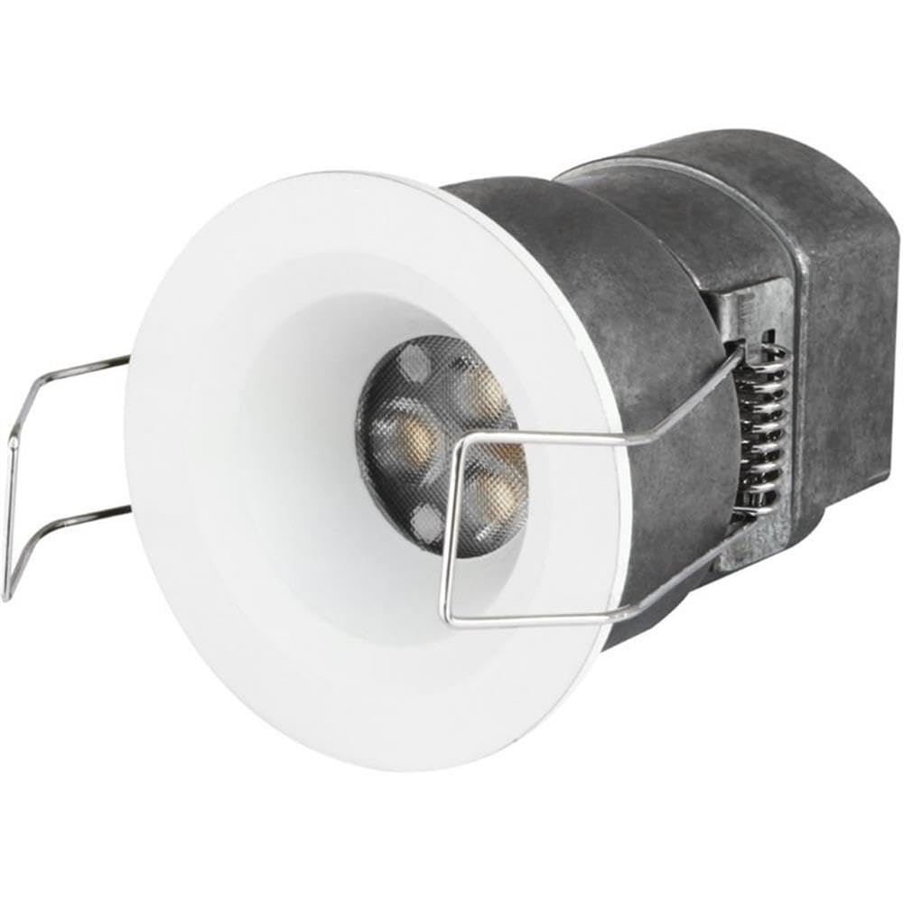 Elegant Elitco Lighting 3" 3000K Mini Recessed Led Downlight In White (Set Of 4)