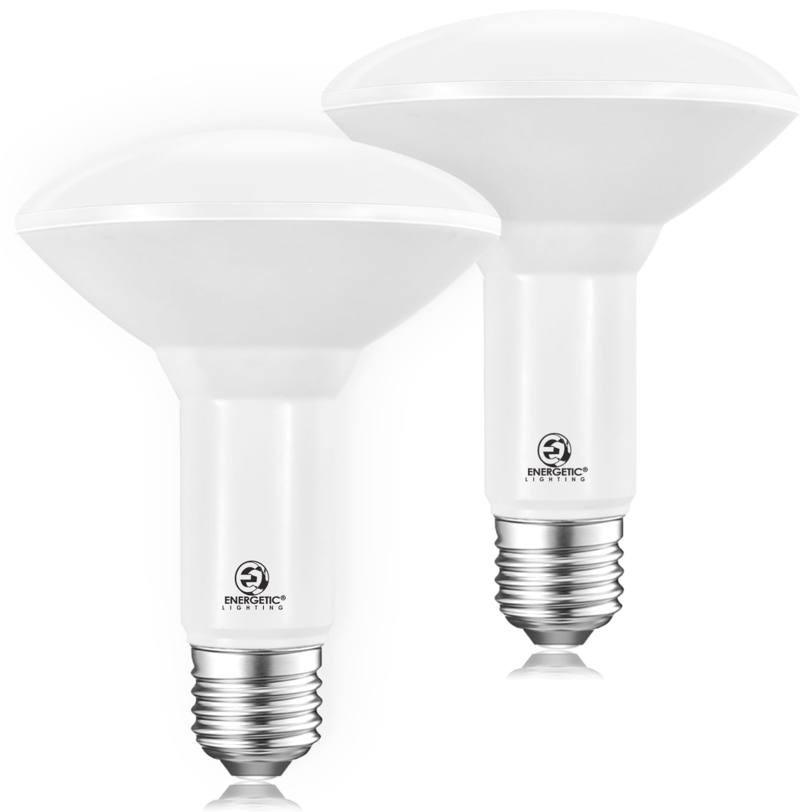 Energetic Led Br30 Flood Light Bulbs Indoor, Cool White 4000K, Dimmable, 65 Watts Recessed Light Bulbs For Cans, 650 Lumen, Etl 