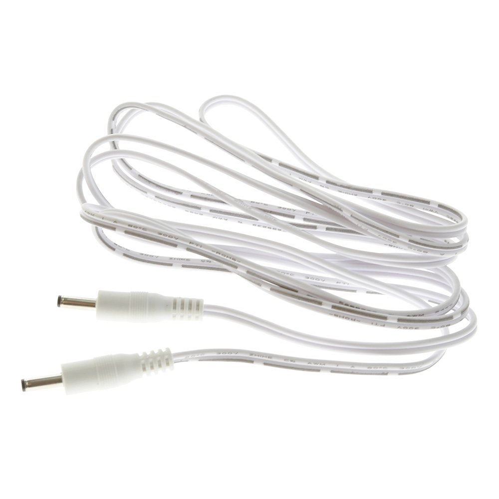 Lightkiwi P7824 6Ft Interconnect Cable For Modular Led Under Cabinet Lighting (White)
