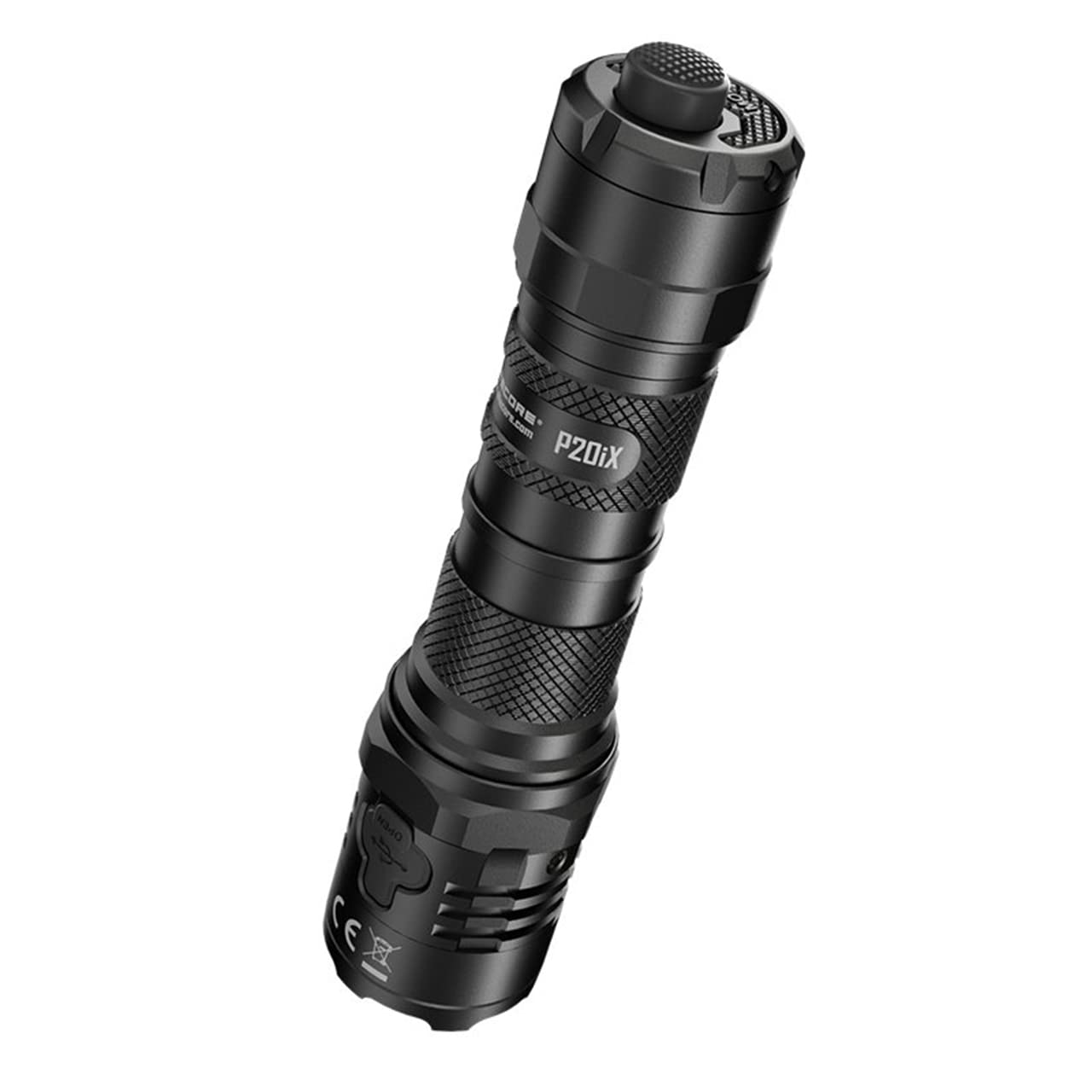 Nitecore P20iX Flashlight, Aluminum, One Size, Black