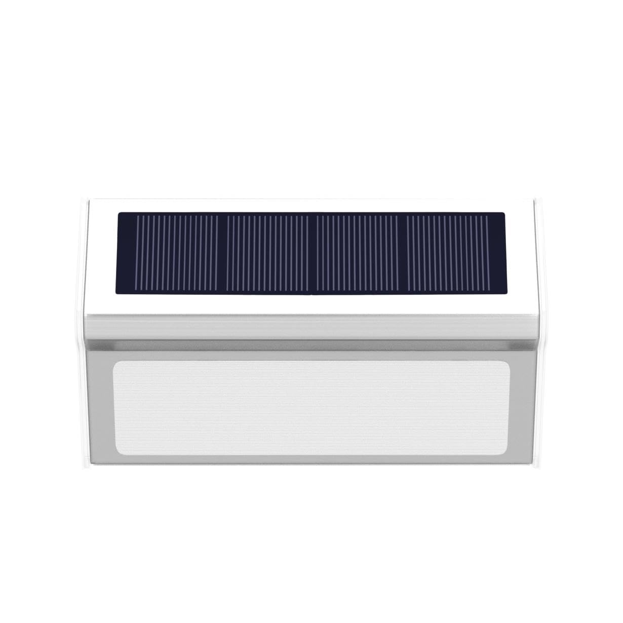 Jsot Solar Step Deck Lights - 10Pack Outdoor Waterproof Stairs Lights For Yard Garden Landscape Pool Fence Step Wall - 9 Led Bea