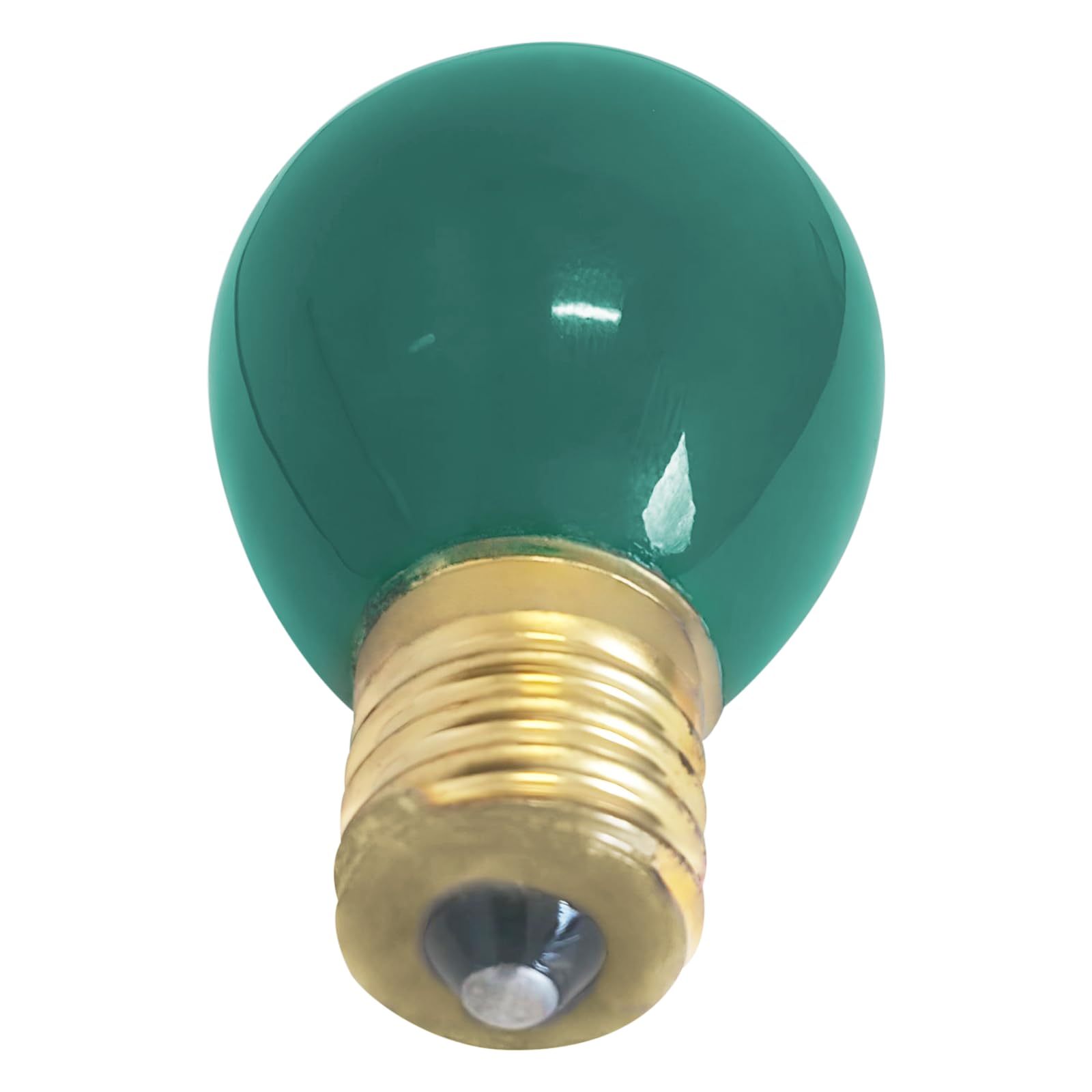 Ocs Parts 10S11N-130V-Cg Green Light Bulbs | 12-Pack | 10 Watt 130 Volt S11 Miniature E17 Intermediate Screw Base Lamps | 4,500